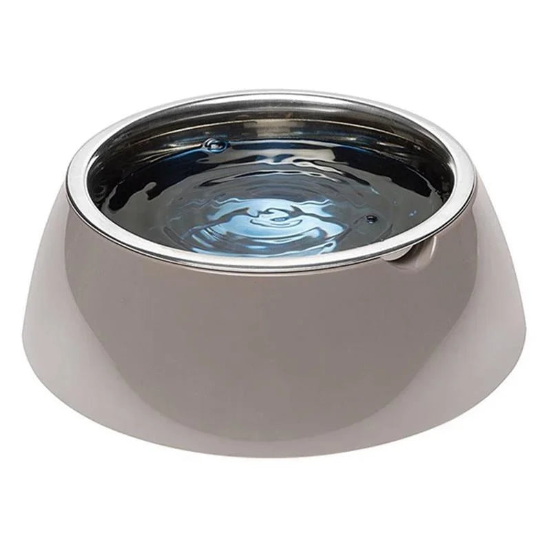Ferplast Jolie Çelik Kedi ve Köpek Mama ve Su Kabı, Gri, Size: M