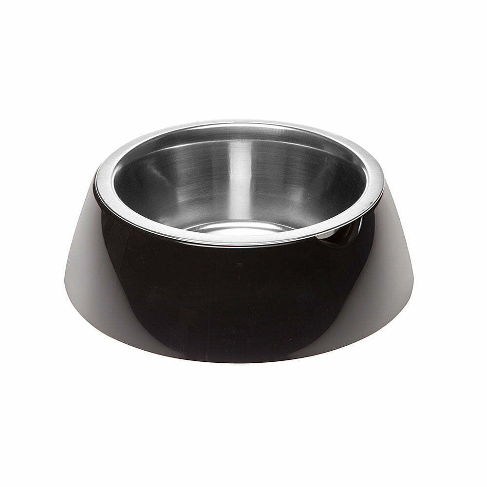Ferplast Jolie Çelik Kedi ve Köpek Mama ve Su Kabı, Siyah, Size: S