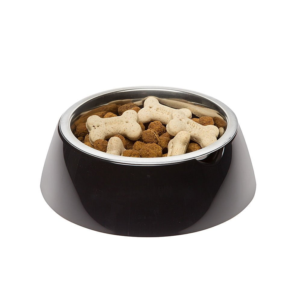 Ferplast Jolie Çelik Kedi ve Köpek Mama ve Su Kabı, Siyah, Size: S