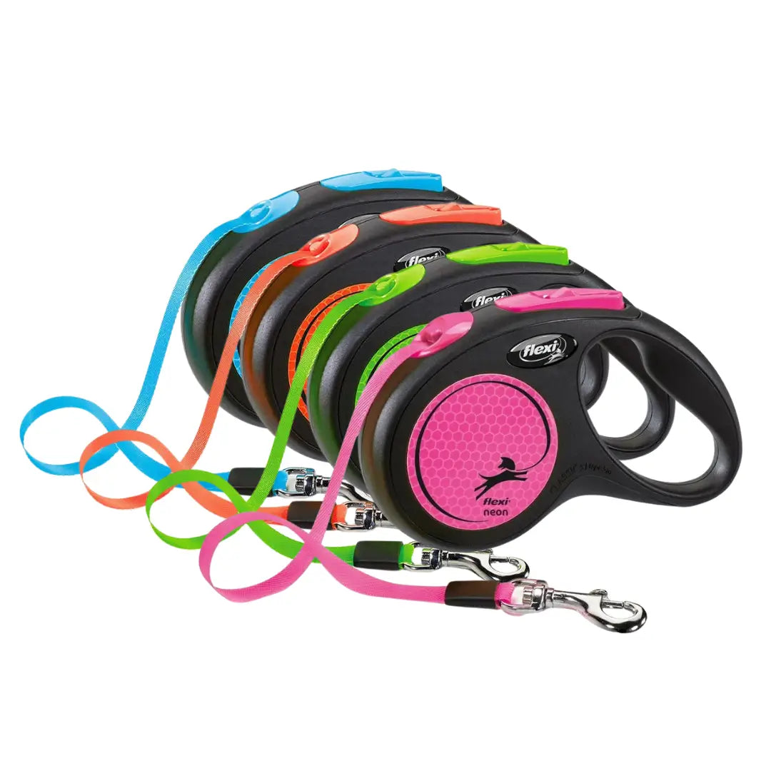 Flexi New Neon Mini/Orta Köpek Gezdirme Tasması, 5m, Size: S