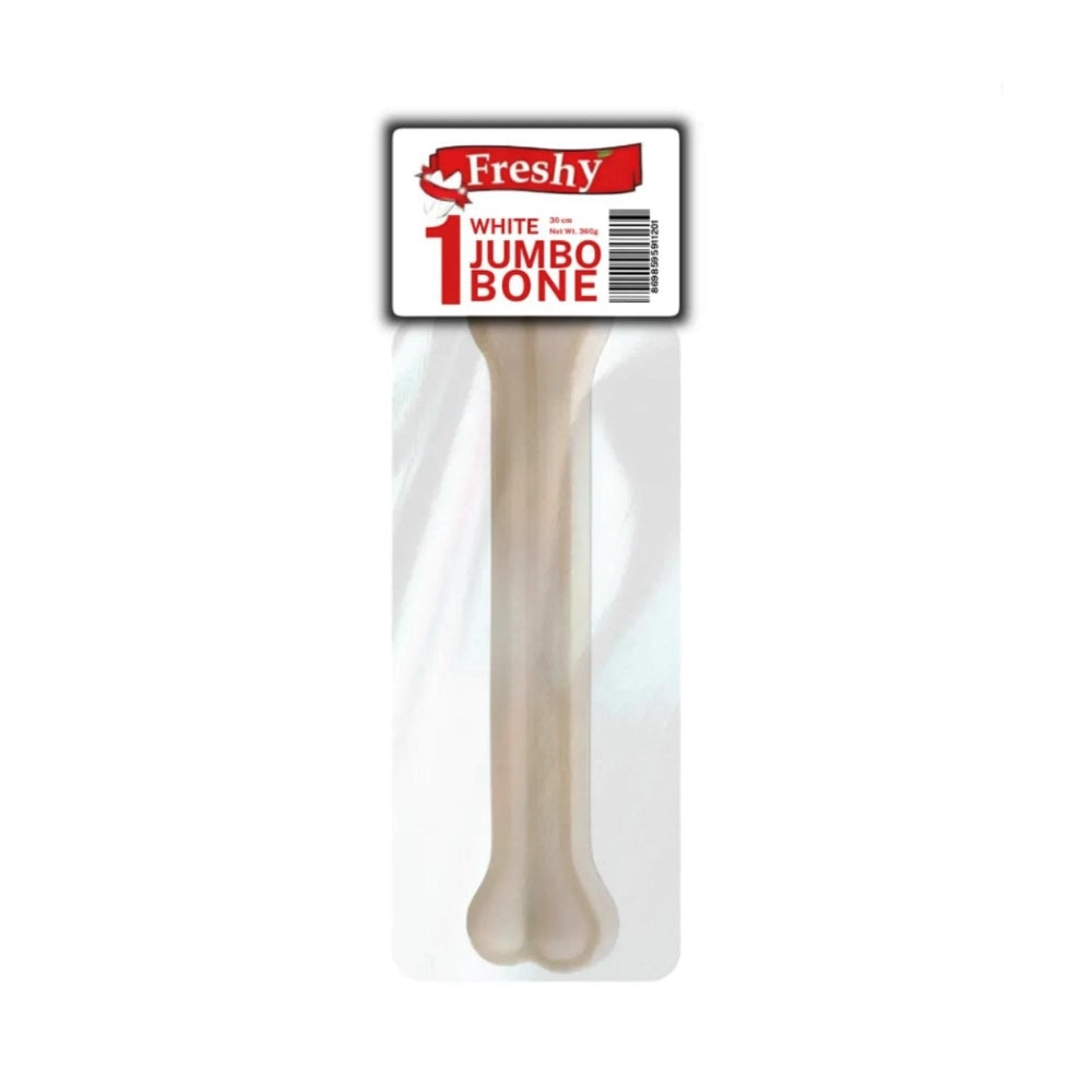 Freshy White Jumbo Bone Mega Köpek Ödül Maması, Tekli Packet, 30cm