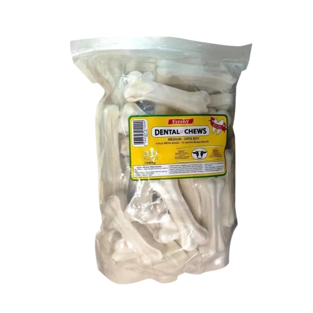 Freshy Dental Chews Köpek Ödül Maması, 30 li Packet, 10cm