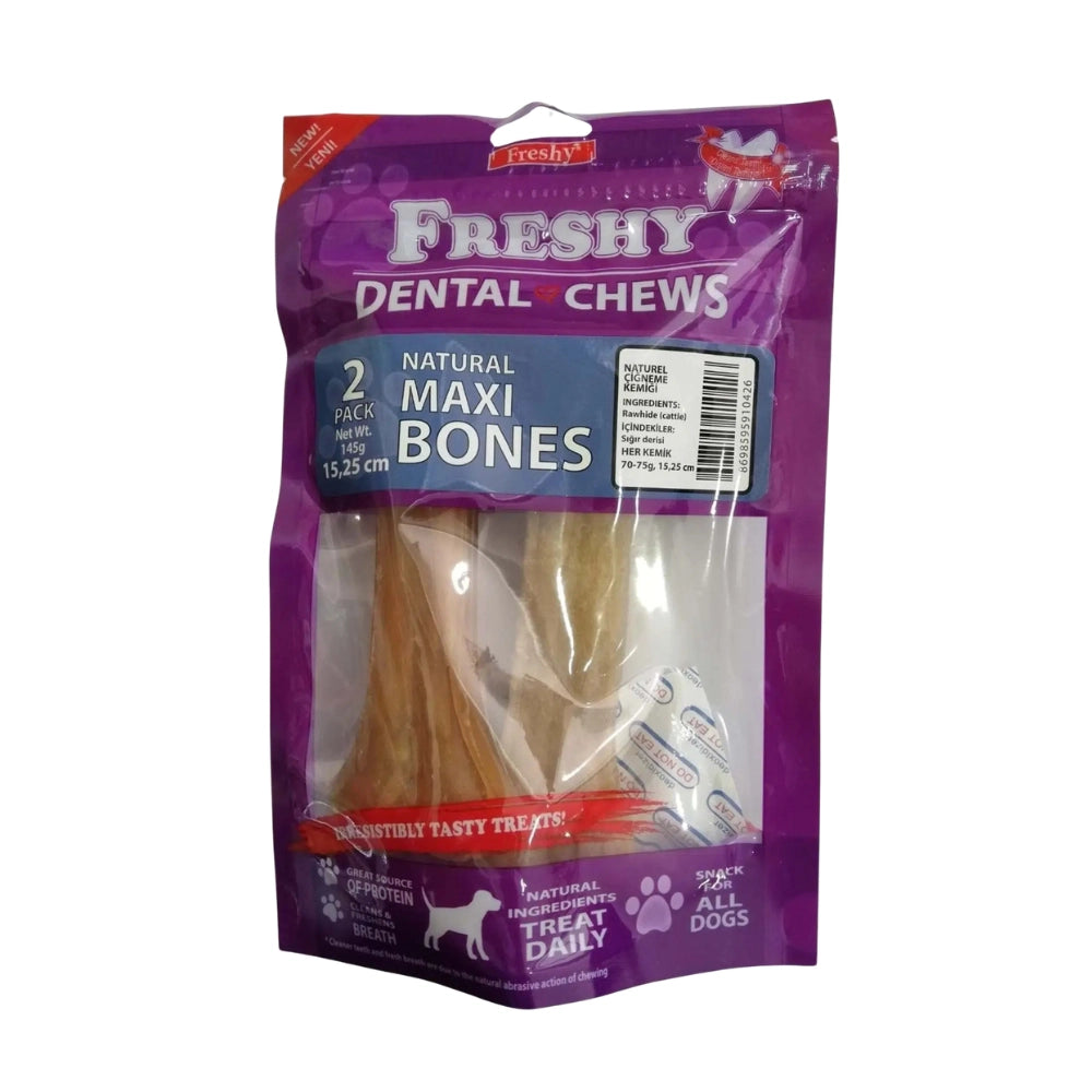 Freshy Dental Chews Maxi Köpek Ödül Maması, 2 li Packet, 15.25