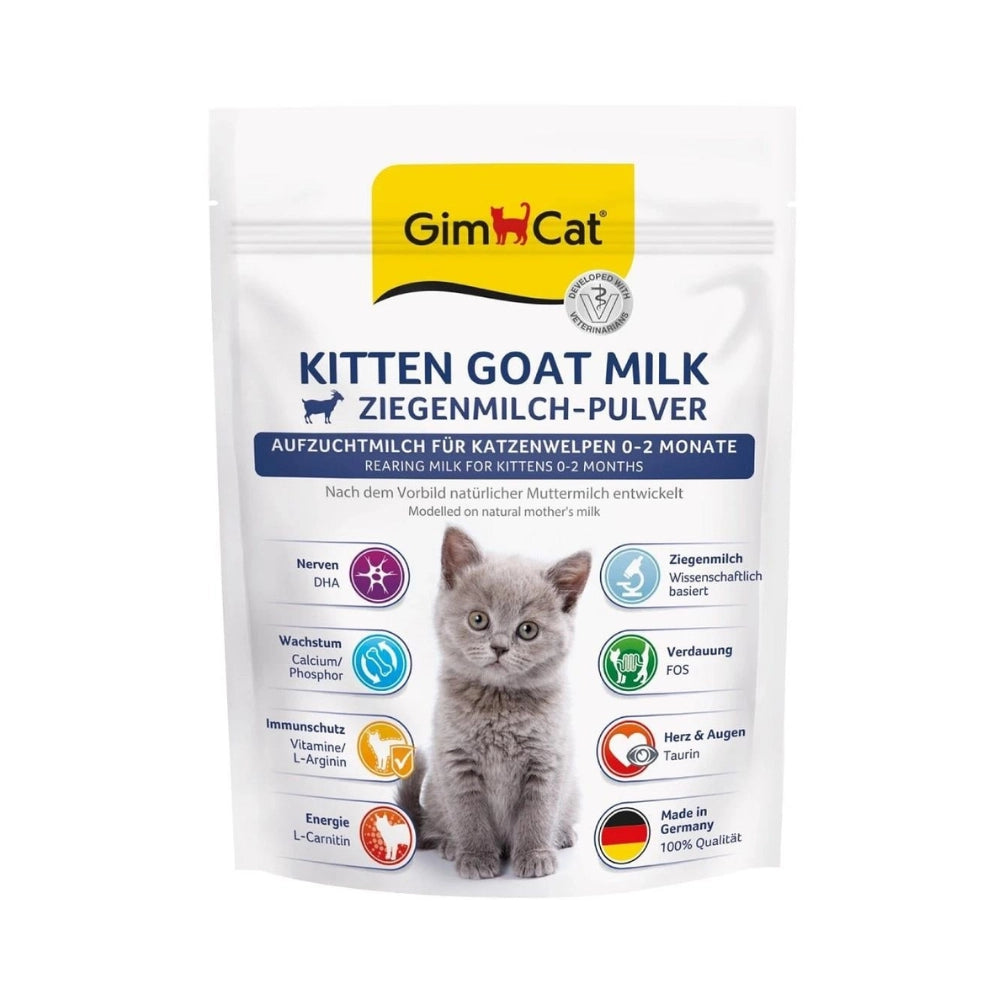 Gimcat Keçi Sütlü Yavru Kedi Süt Tozu Vitamin ve Ek Besinler, 200g