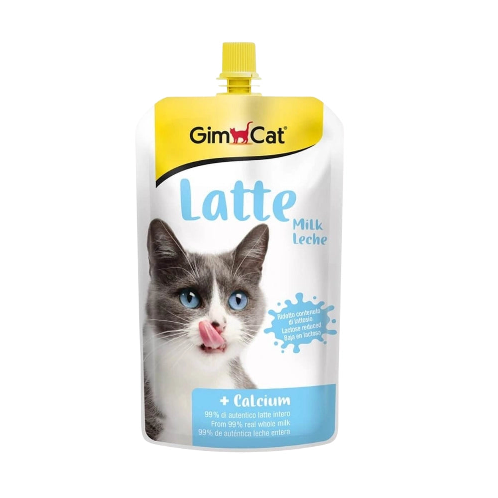 Gimcat Latte Sütlü Yetişkin Kedi Krema Mama, 200ml