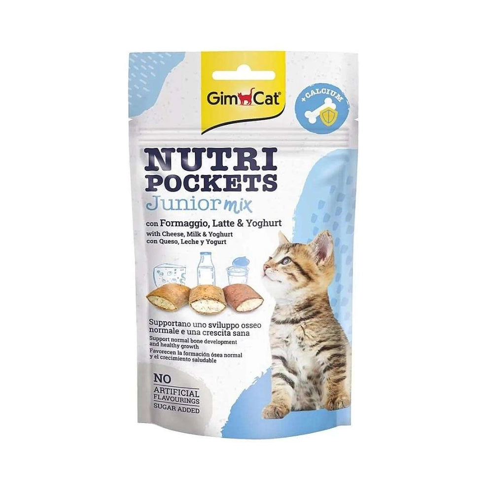 Gimcat Nutripockets Calsium Yavru Kedi Ödül, 60g