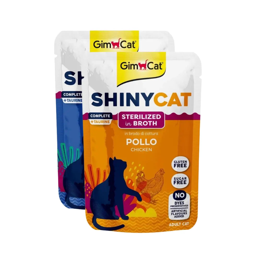 Gimcat Shinycat Poach Kısırlaştırılmış Yetişkin Kedi Yaş Mama