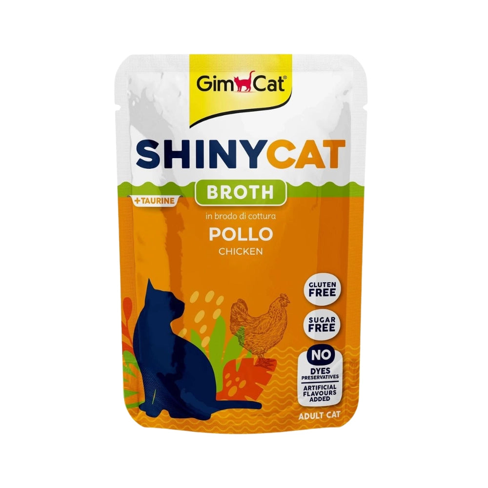 Gimcat Shinycat Poach Tavuklu Yetişkin Kedi Yaş Mama, 70g