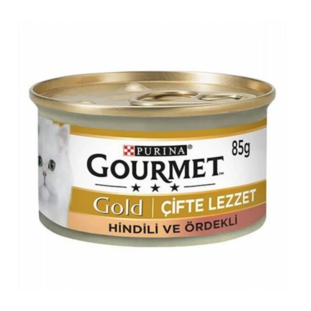 Gourmet Gold Çifte Lezzet Kedi Yaş Maması, 85g
