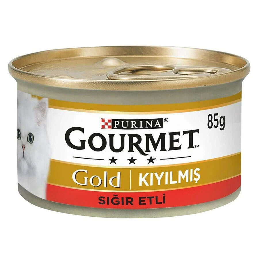 Gourmet Gold Kıyılmış Kedi Yaş Maması, 85g