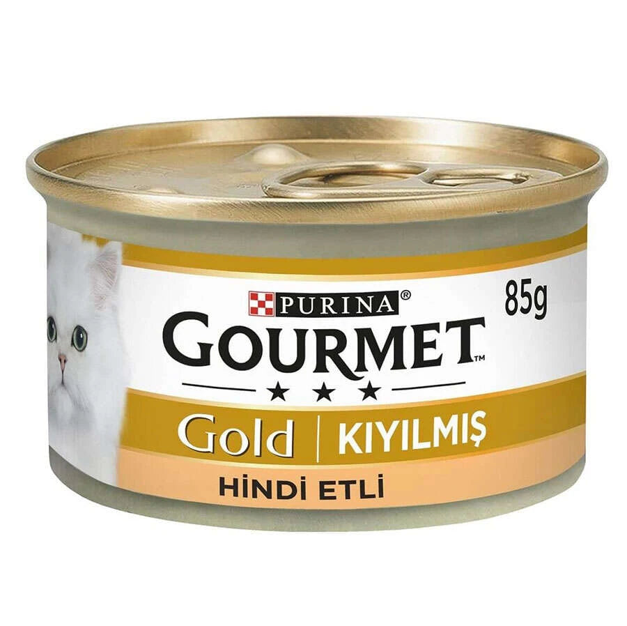 Gourmet Gold Kıyılmış Kedi Yaş Maması, 85g