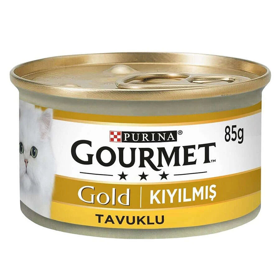 Gourmet Gold Kıyılmış Kedi Yaş Maması, 85g