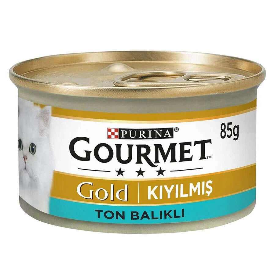 Gourmet Gold Kıyılmış Kedi Yaş Maması, 85g