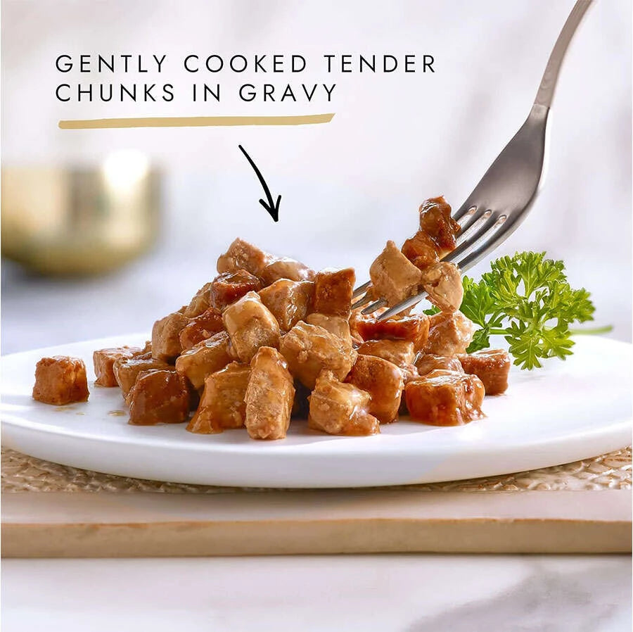 Gourmet Gold Parça Etli ve Soslu Kedi Yaş Maması, 85g