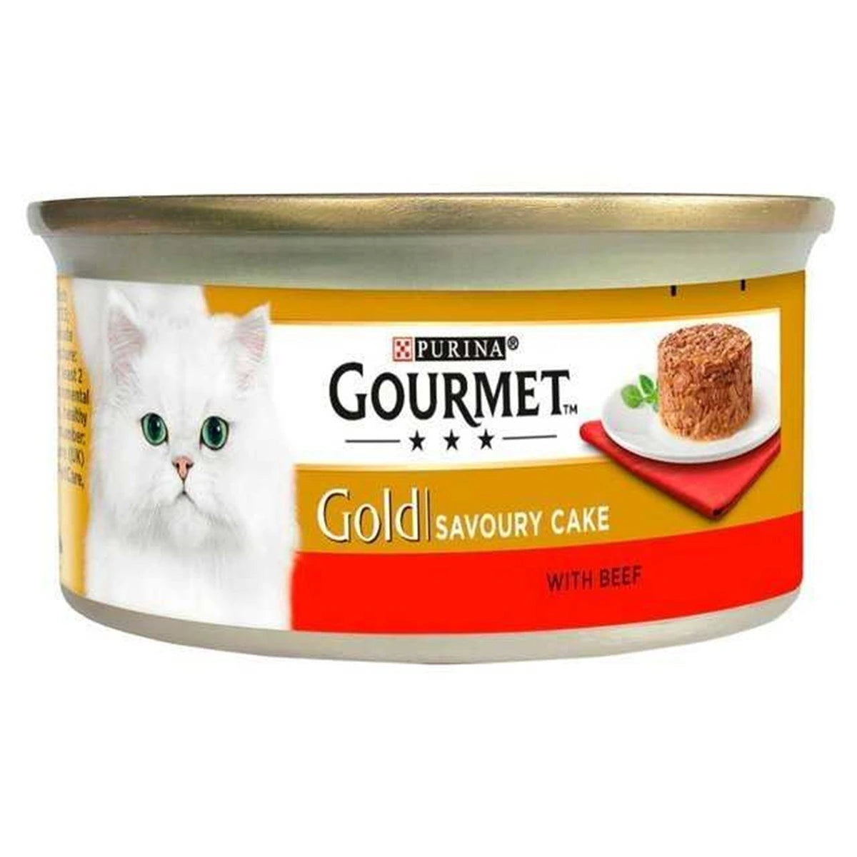 Gourmet Gold Savoury Cake Kedi Yaş Maması, 85g