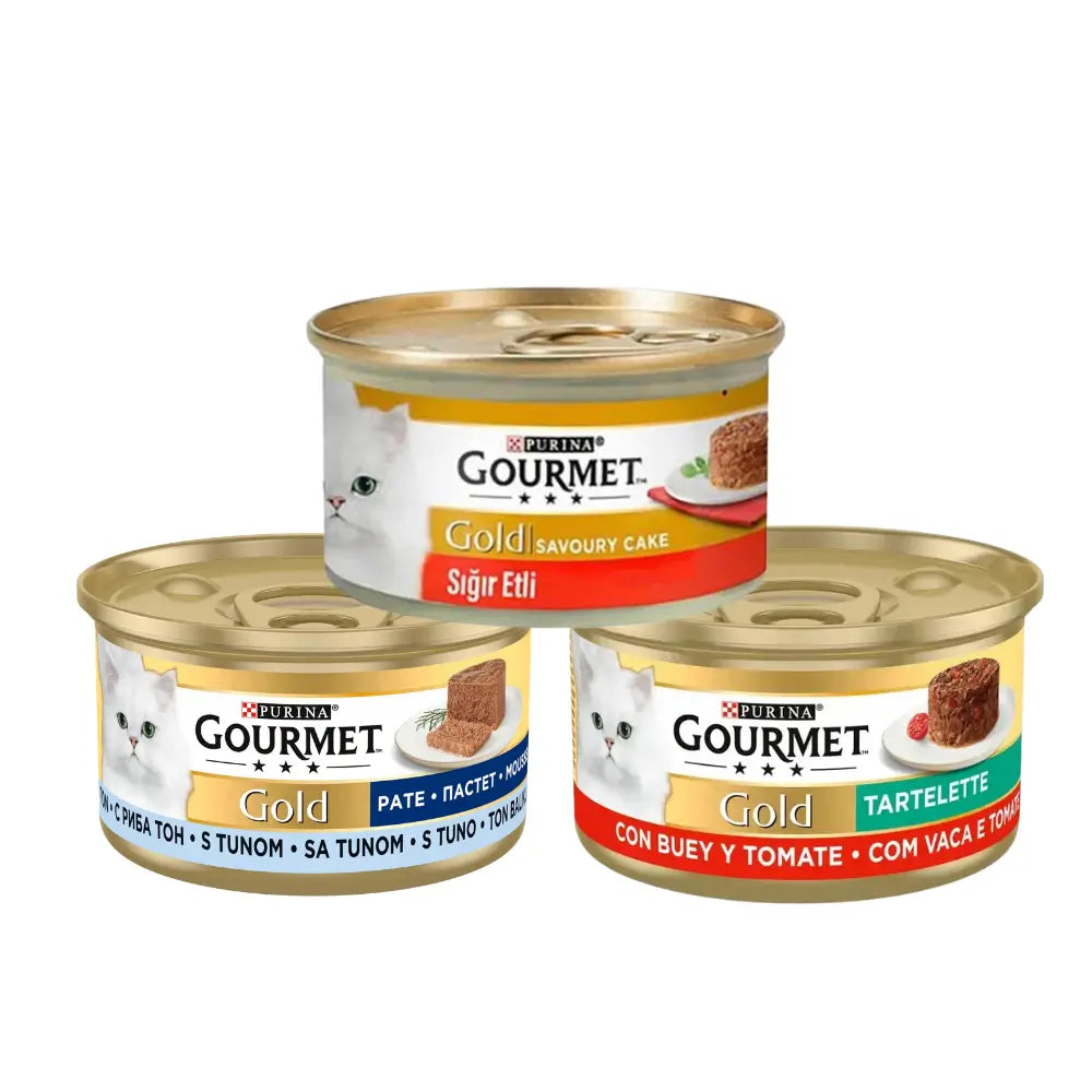 Gourmet Gold Savoury Cake Kedi Yaş Maması, 85g
