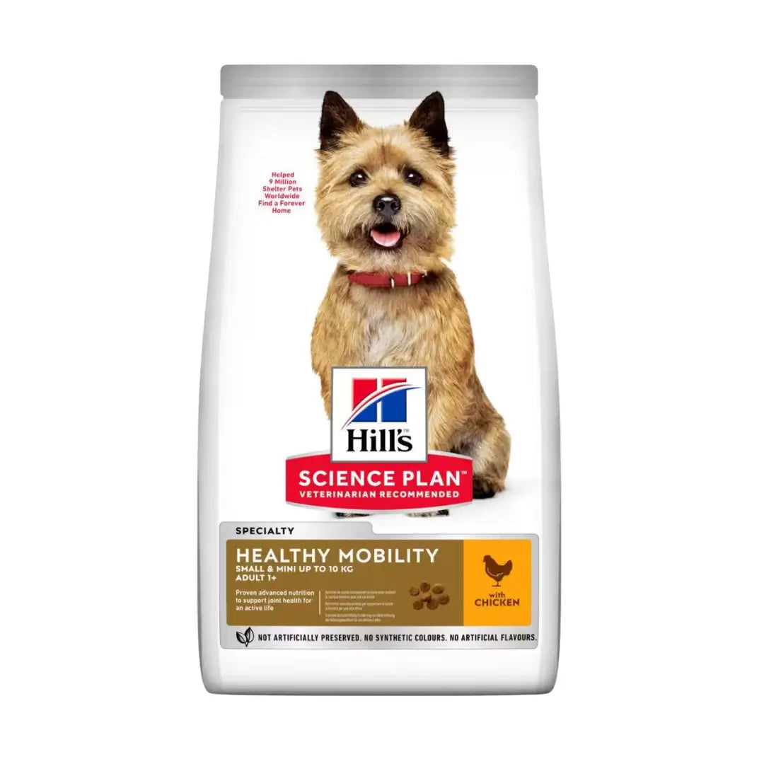 Hill's Science Plan  Healthy Mobilty Tavuklu Mini Yetişkin Köpek Mama, 1.5kg