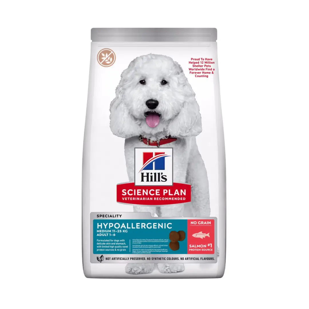 Hill's Science Plan Hypoalergenic Somonlu Yetişkin Köpek Mama, 2,5kg