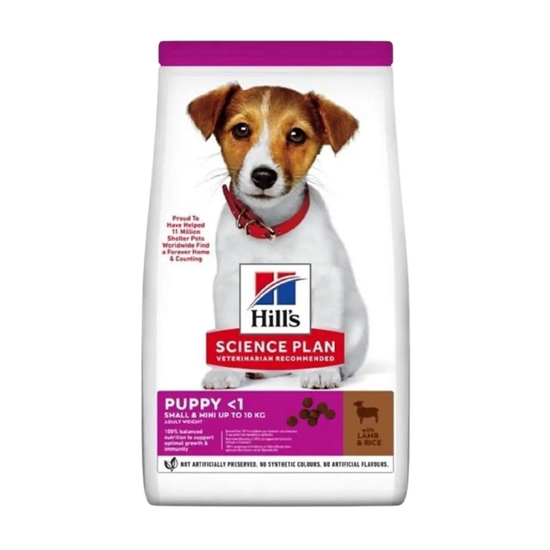 Hill's Science Plan Kuzulu ve Pirinçli Mini Yavru Köpek Mama, 1.5kg