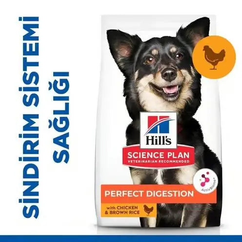 Hill's Science Plan Sindirim Sistemi Tavuklu Mini Yetişkin Köpek Mama, 1.5kg