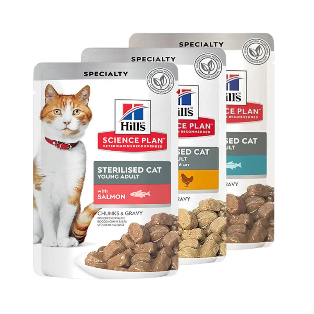Hill's Science Plan Pouch Kısırlaştırılmış Yetişkin Kedi Yaş Mama, 85g