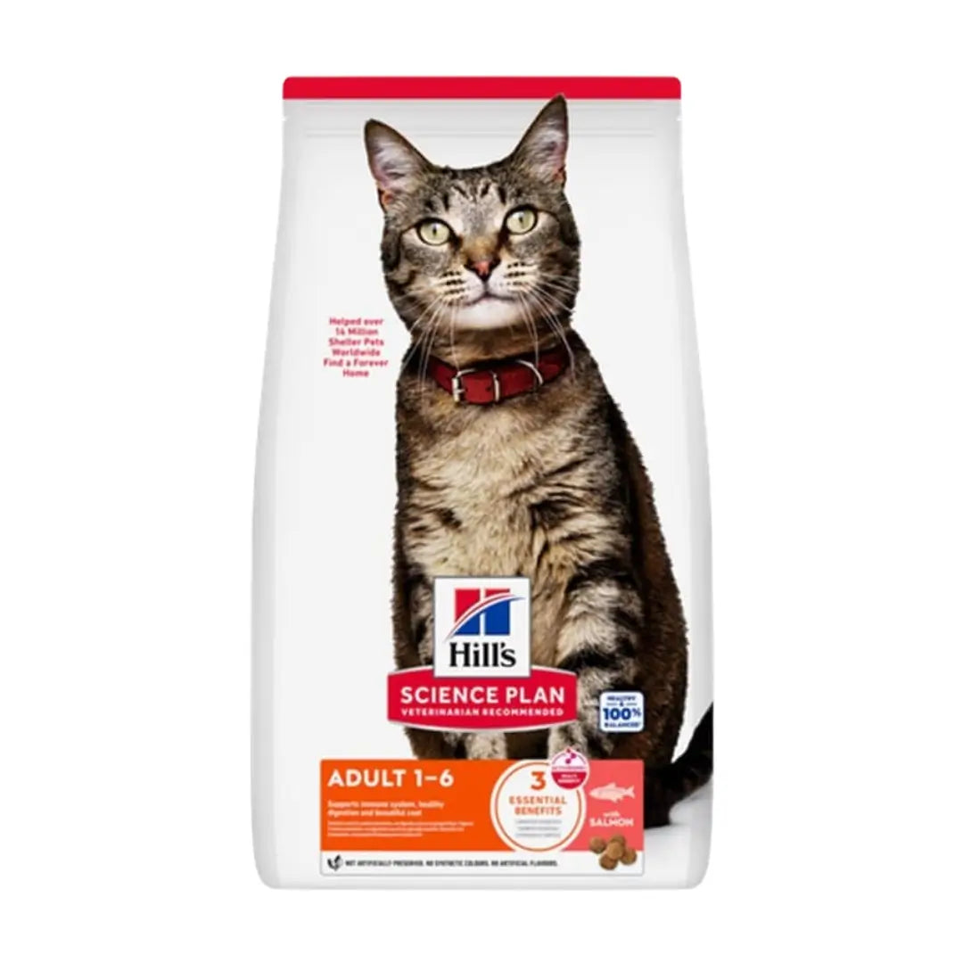 Hill's Science Plan Somonlu Yetişkin Kedi Mama, 1.5kg