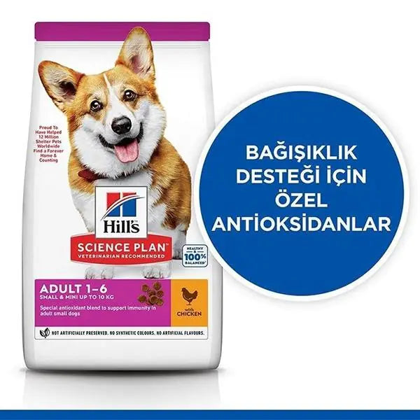 Hill's Science Plan Tavuklu Mini Adult Köpek Mama, 1.5kg