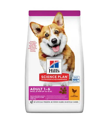 Hill's Science Plan Tavuklu Mini Yetişkin Köpek Mama, 1.5kg