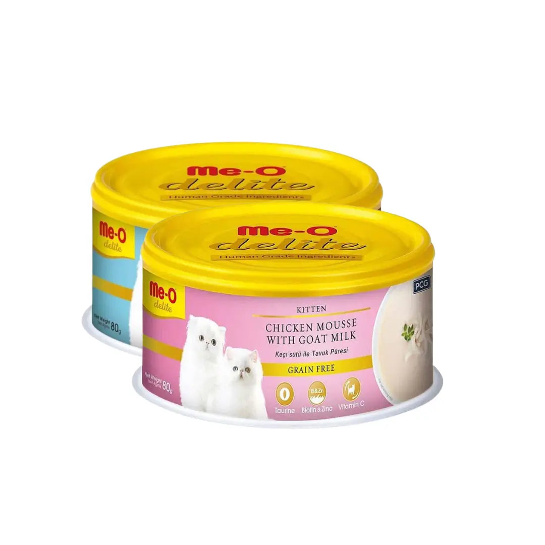 ME-O Delite Tahılsız Yavru Kedi Konserve Mama, 80g