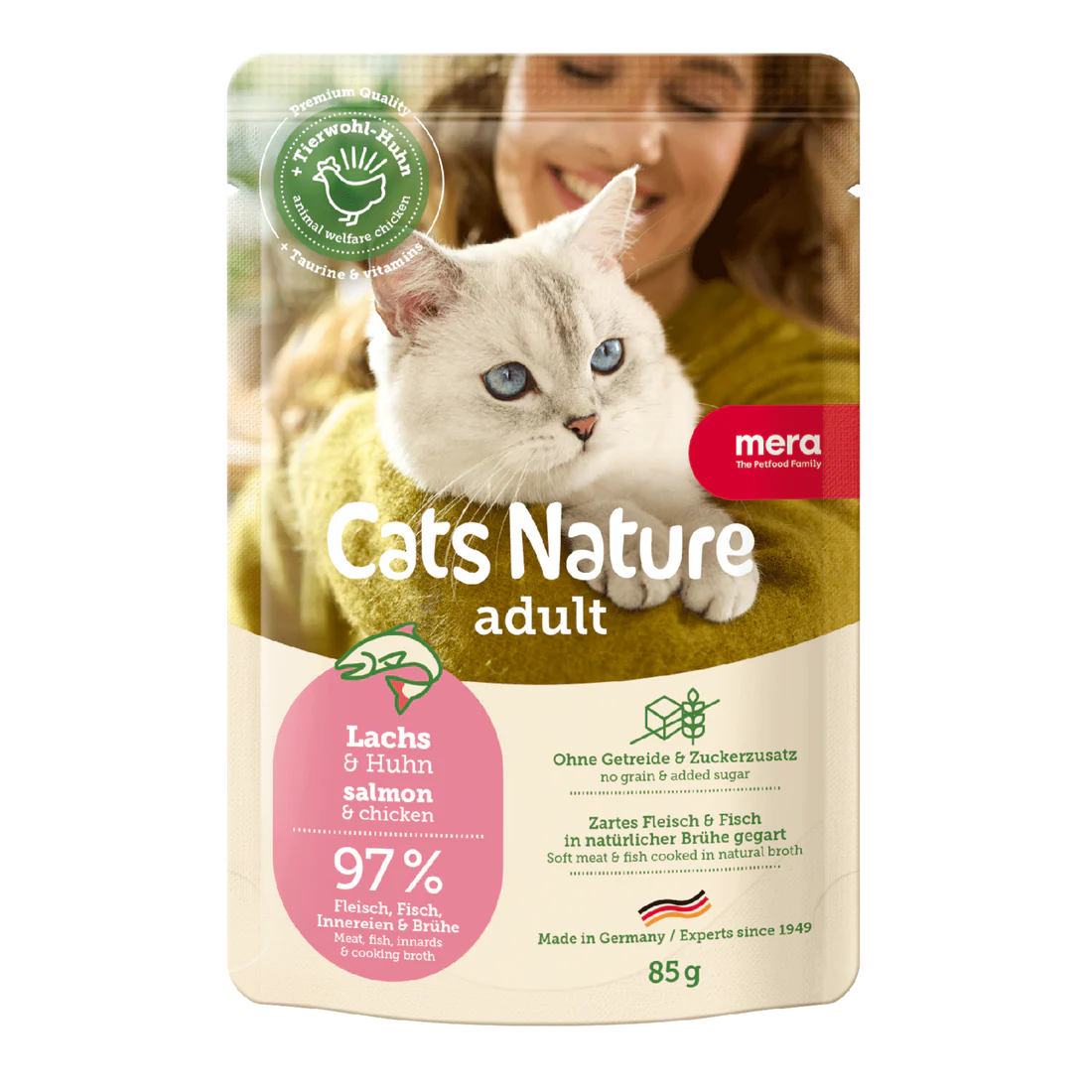 Mera Cats Nature Yetişkin Kedi Yaş Maması, 85g