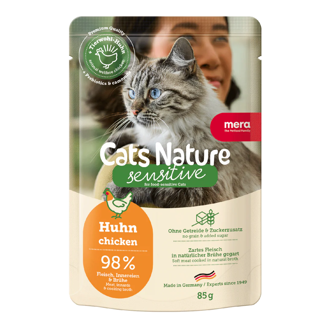 Mera Cats Nature Yetişkin Kedi Yaş Maması, 85g