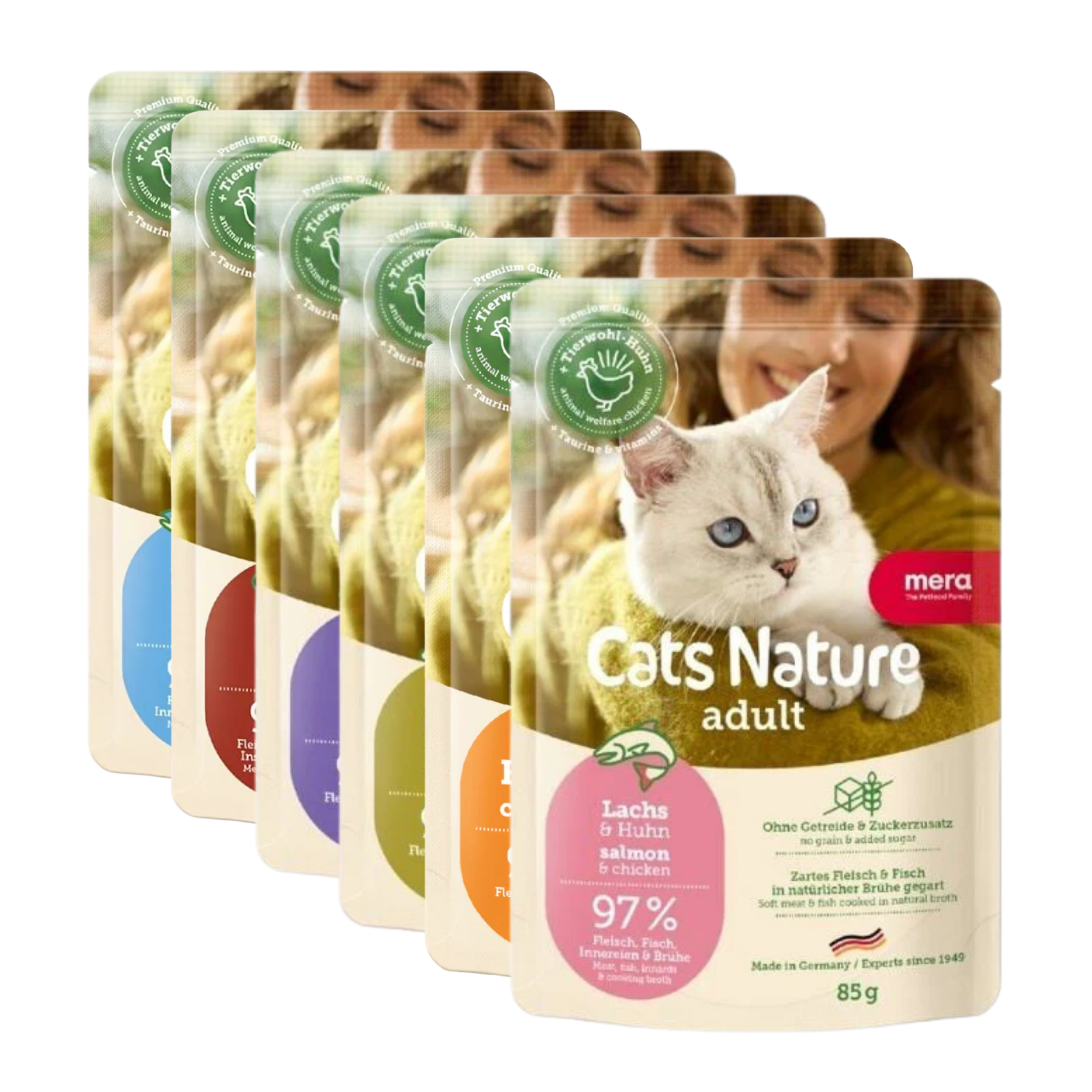 Mera Cats Nature Yetişkin Kedi Yaş Maması, 85g