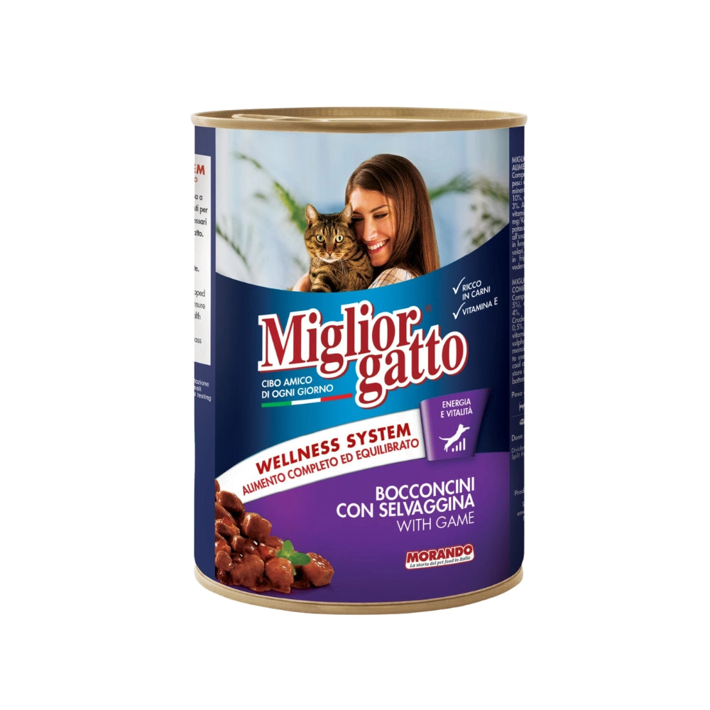 Miglior Av Hayvanlı Yetişkin Kedi Konserve Mama, 405g