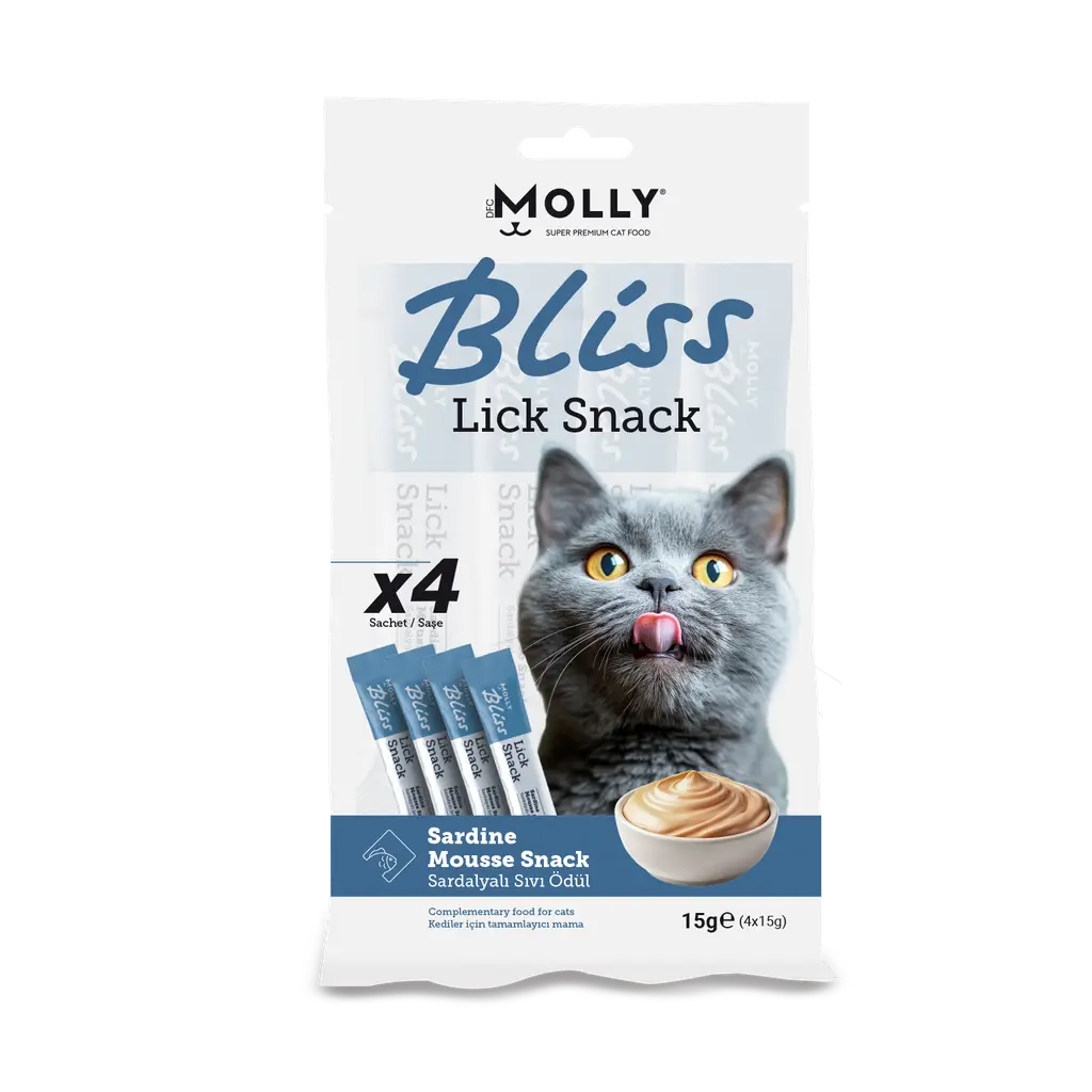Molly Bliss Kedi Ödül Maması, 15 g