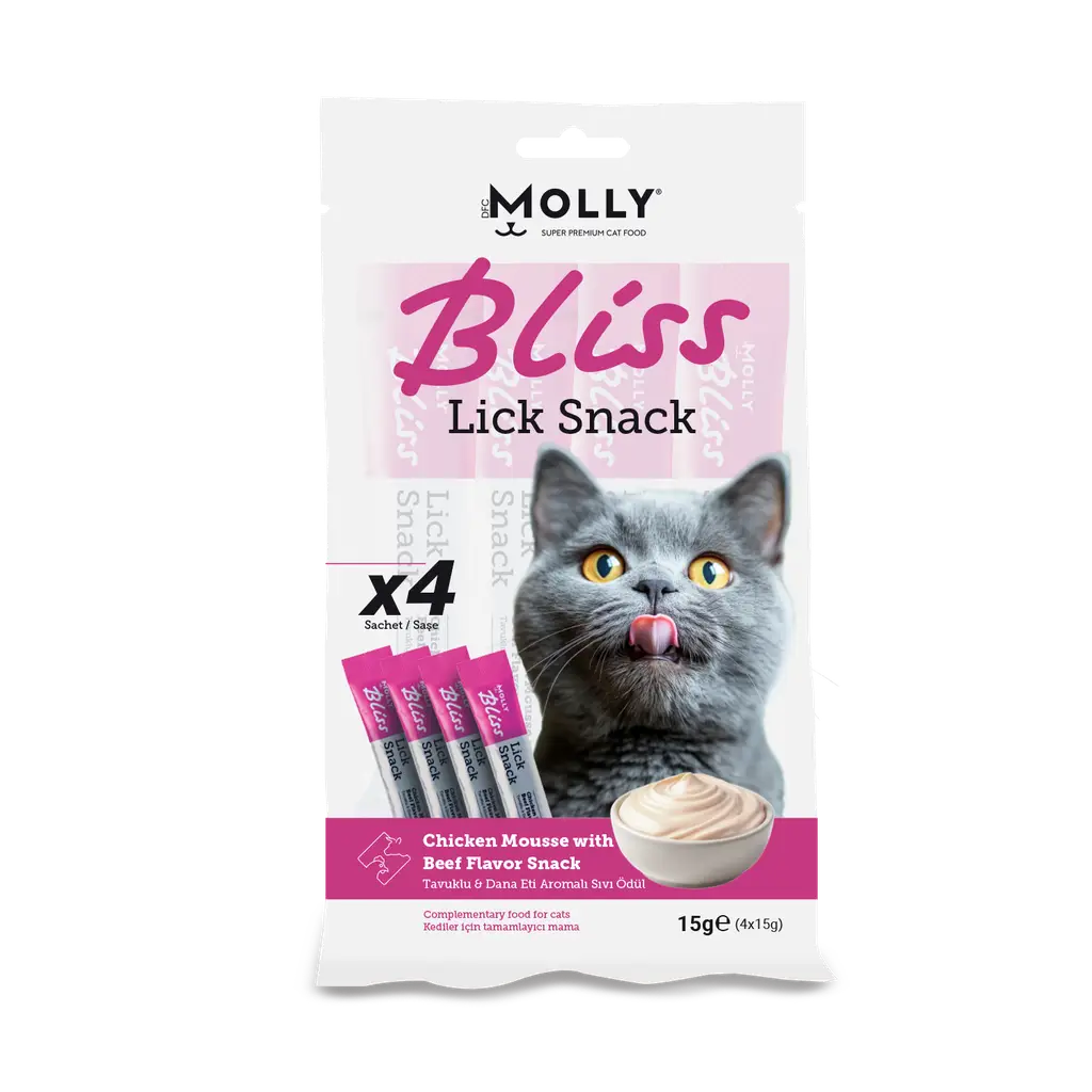 Molly Bliss Kedi Ödül Maması, 15 g