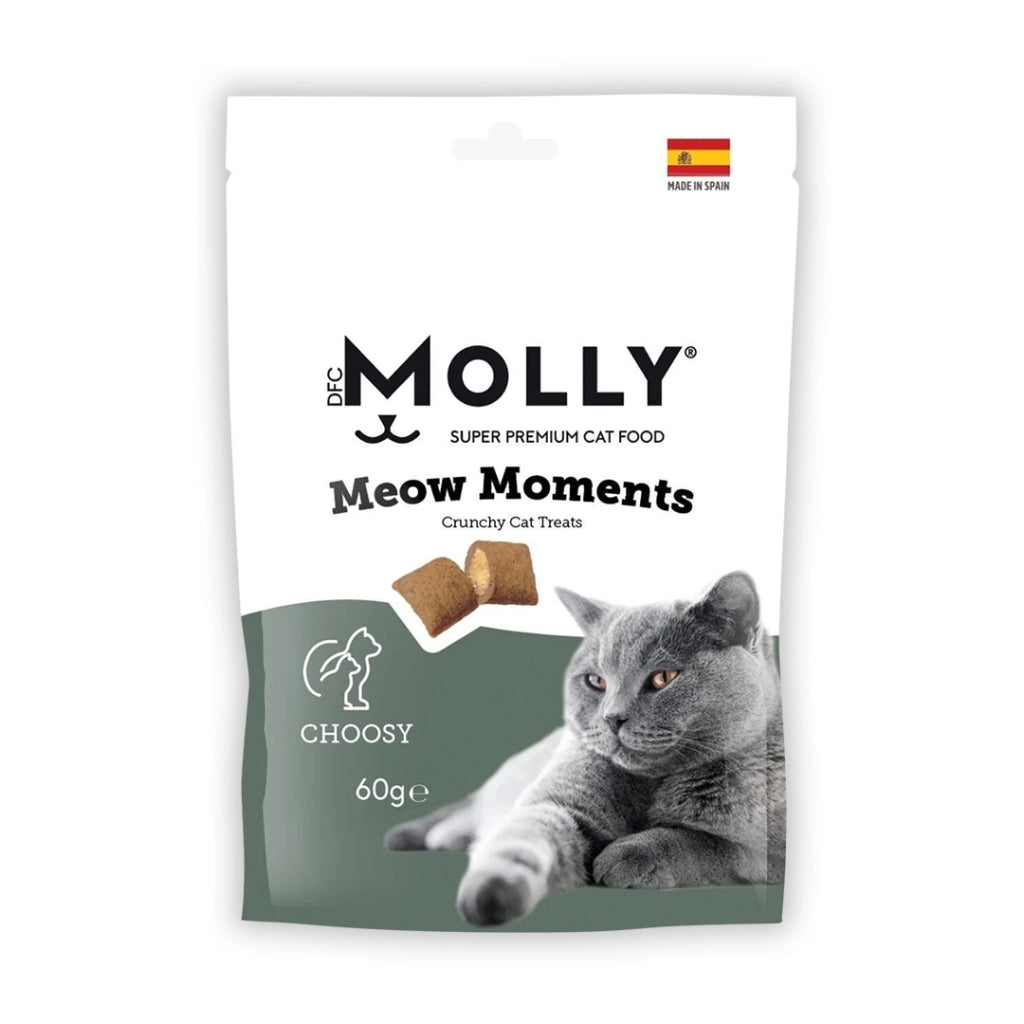 Molly Meow Moments Choosy Seçici Kediler Kedi Ödül Maması, 60 g