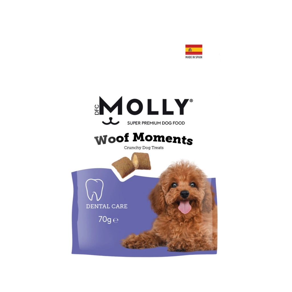 Molly Woof Moments Diş Sağlığı Köpek Küp Ödül Maması, 70 g