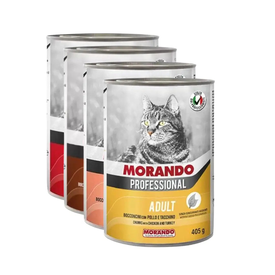 Morando Professional Yetişkin Kedi Konserve Mama, 405g