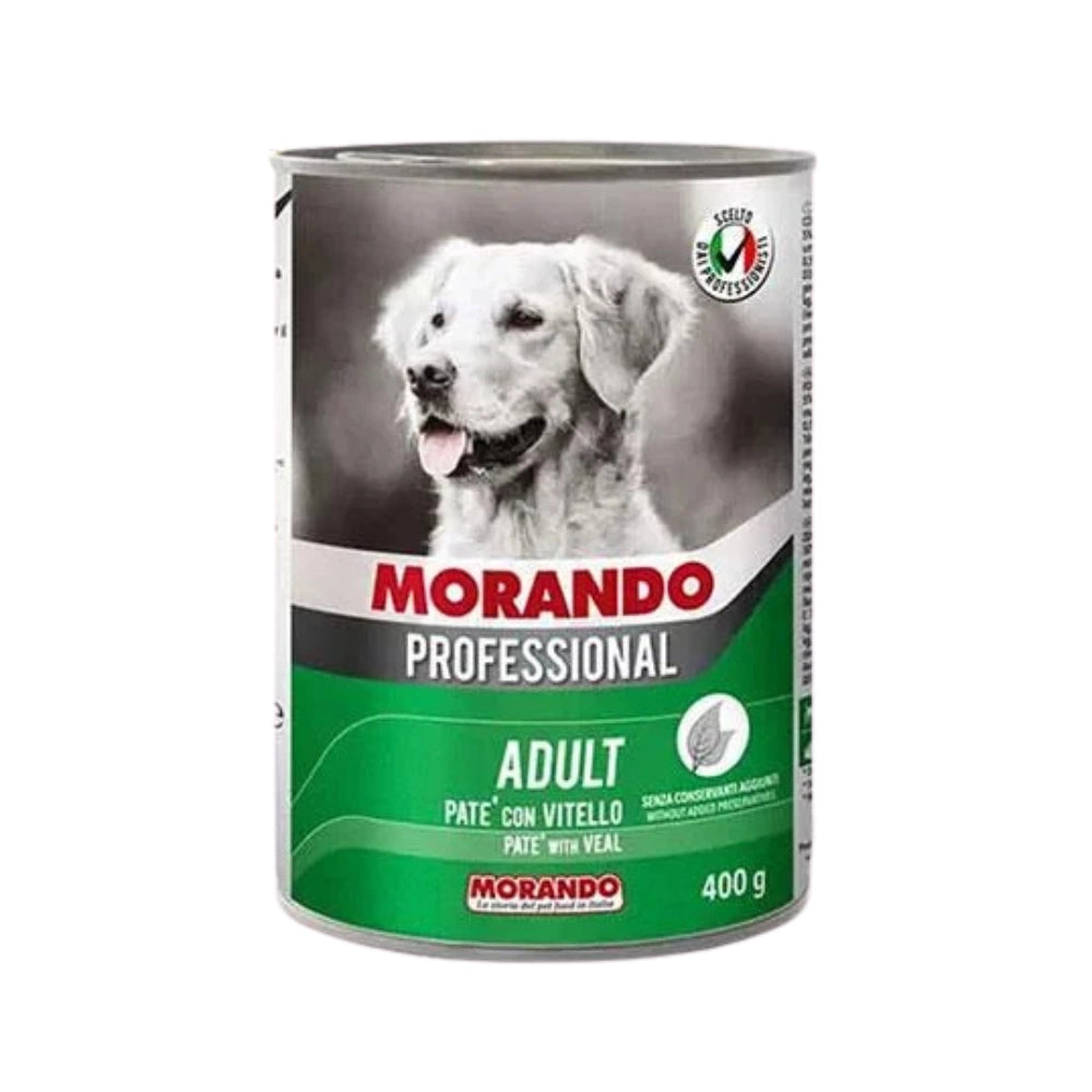 Morando Professional Dana Etli Yetişkin Köpek Konserve Mama, 400g