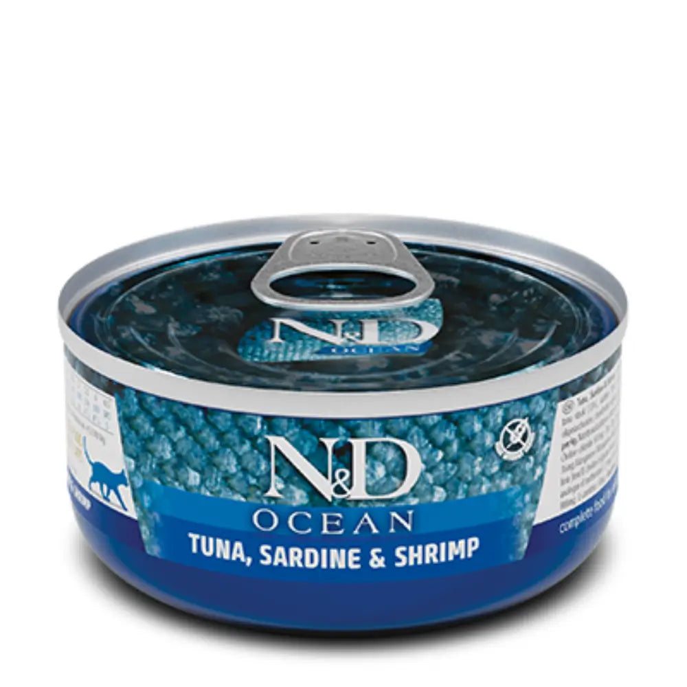 N&D Ocean Yetişkin Kedi Yaş Maması, 70g