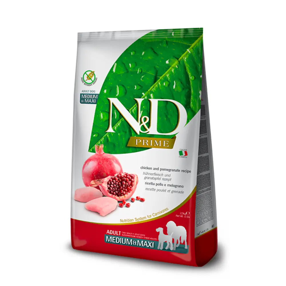 N&D Prime Tahılsız Med/Max Yetişkin Köpek Maması
