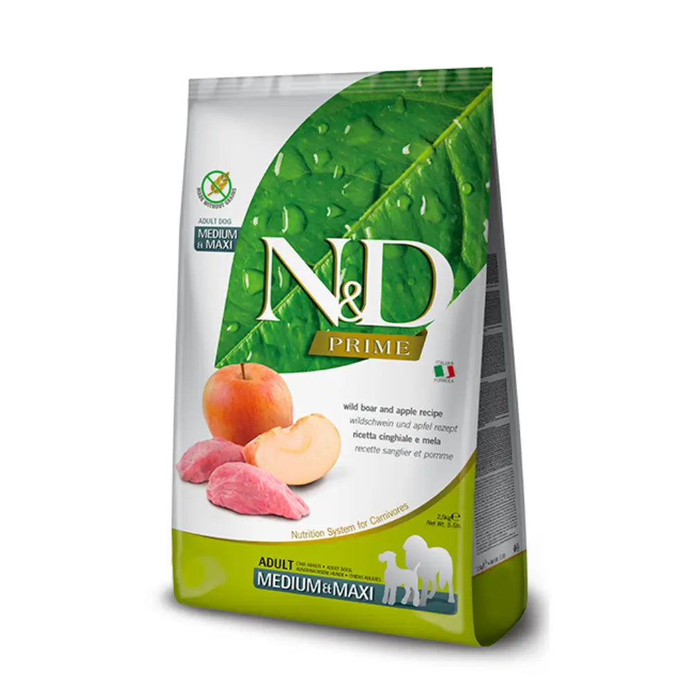 N&D Prime Tahılsız Med/Max Yetişkin Köpek Maması