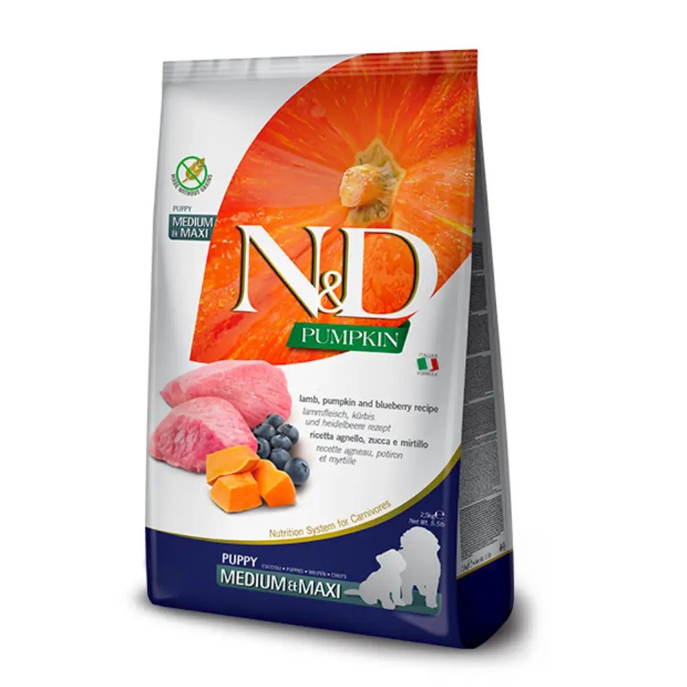 N&D Pumpkin Tahılsız Med/Max Yetişkin Köpek Maması