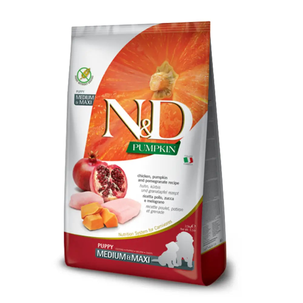 N&D Pumpkin Tahılsız Med/Max Yetişkin Köpek Maması