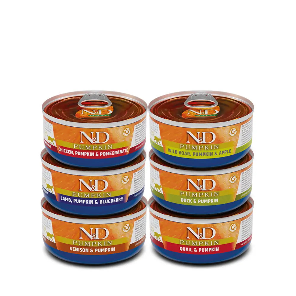 N&D Pumpkin Tahılsız Yetişkin Kedi Yaş Maması, 70g