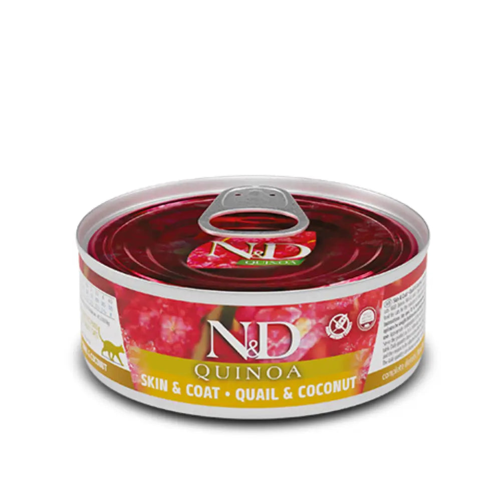 N&D Quinoa Tahılsız Yetişkin Kedi Yaş Maması, 80g