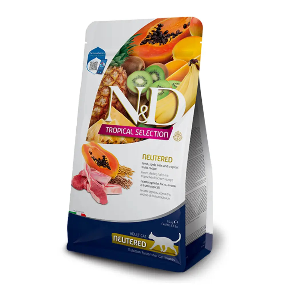 N&D Tropical Kısırlaştırılmış Yetişkin Kedi Maması