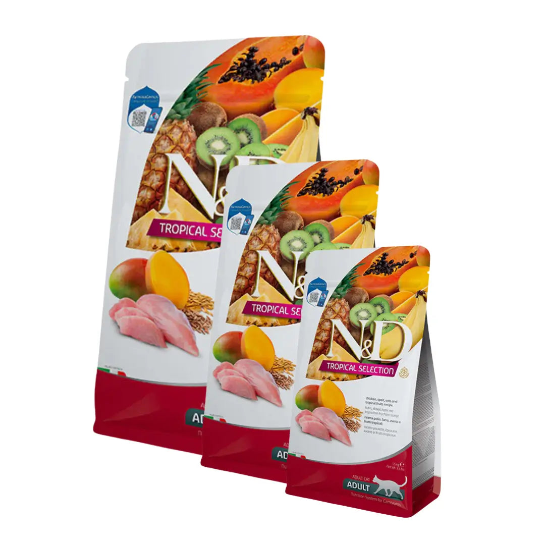 N&D Tropical Tavuklu Yetişkin Kedi Maması