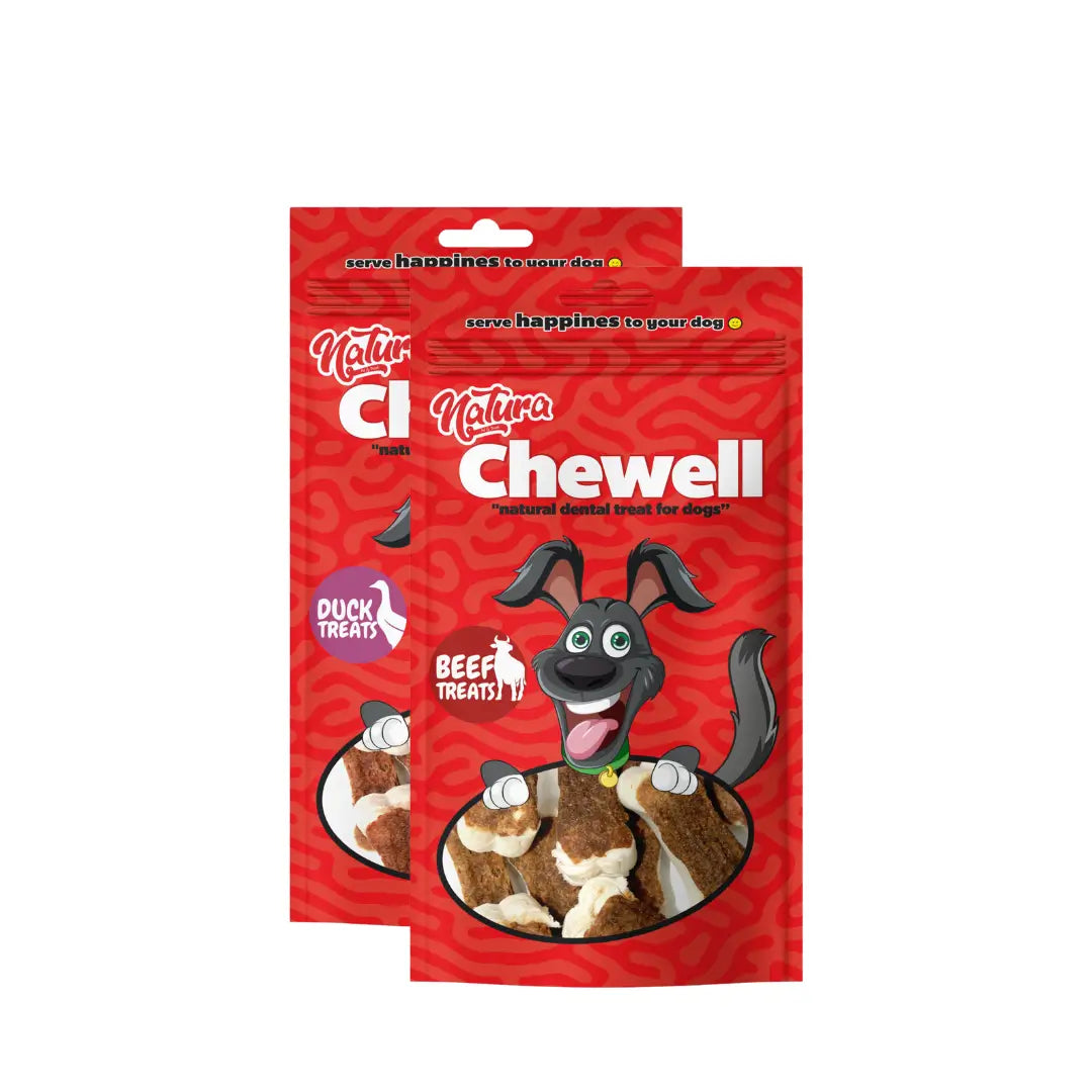 Natura Chewell Köpek Pres Kemik Ödül, 105g