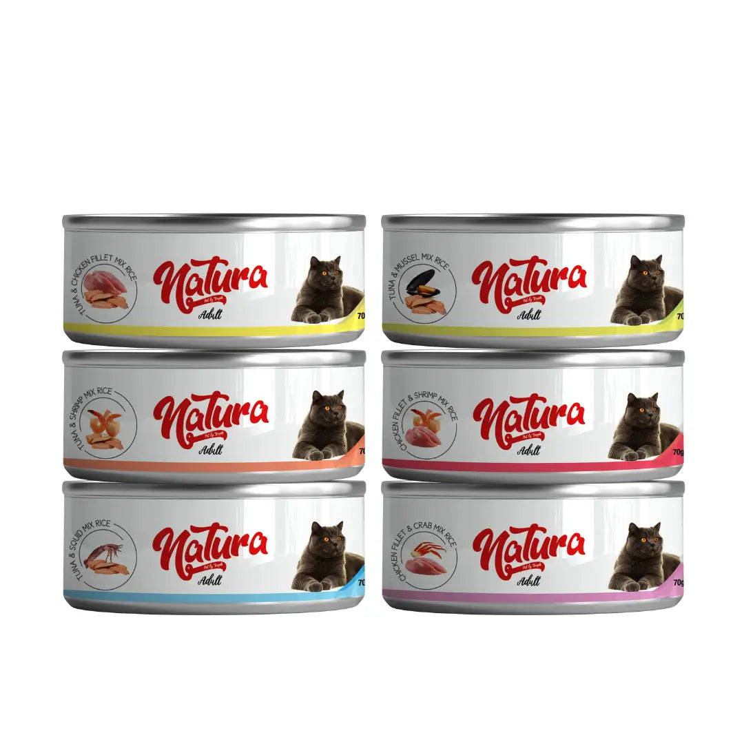 Natura Jelly Yetişkin Kedi Konserve Mama, 70g